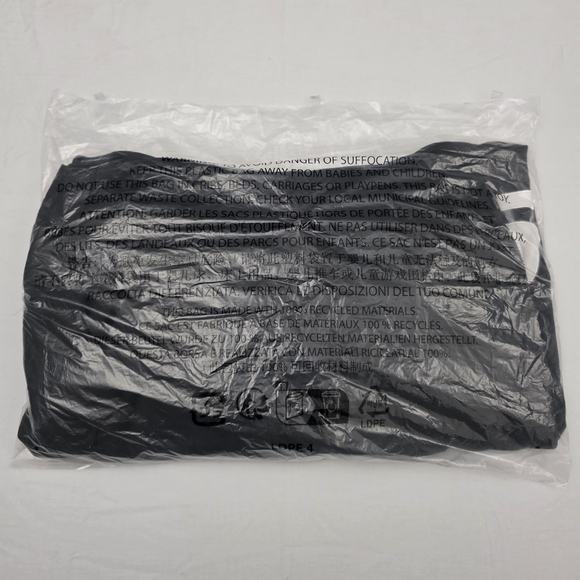 Supreme Wrapped Half Zip Hooded Black Sweater - Picture 9 of 10